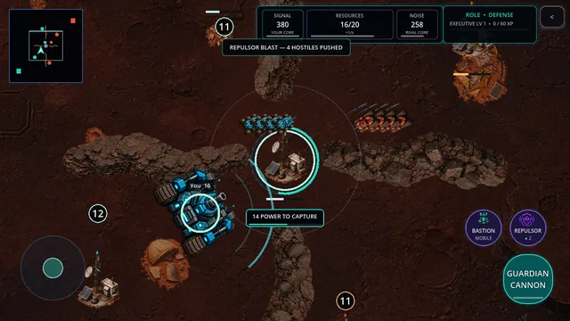 Repulsor in-game capture